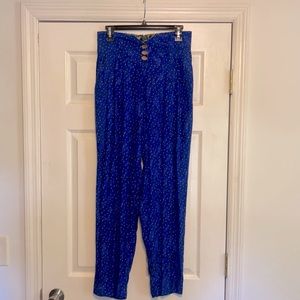 80’s style high waisted harem pant